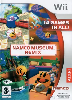 Namco Museum Megamix box cover front